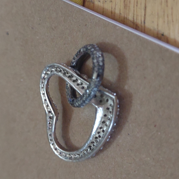 Heart charm both are 925 or charm holder separate, just ask - Picture 2 of 3